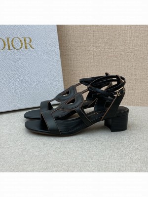 Christian Dior 4.5cm D-CLUB Sandals Black 2022 Collection