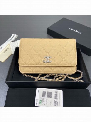 Chanel Wallet On Chain AP3723 yellow