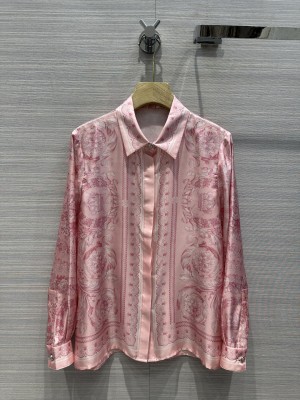 Versace printed silk Shirt