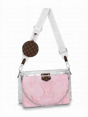 Louis Vuitton Maxi Multi Pochette Accessoires M21056 Silver