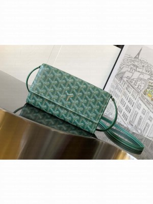 Goyard Varenne Continental Wallet Green