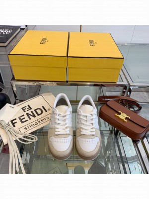 Fendi FENDI MATCH Unisex low-tops sneakers beige/white