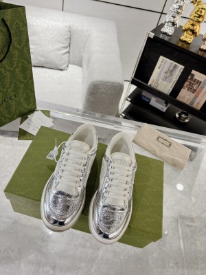 Gucci MAC80 Unisex Sneakers in Leather and Fabric 2023 06