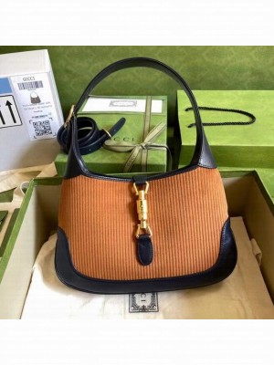 Gucci Jackie 1961 small shoulder bag 636706 brown