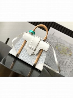 Goyard Saïgon PM Bag White
