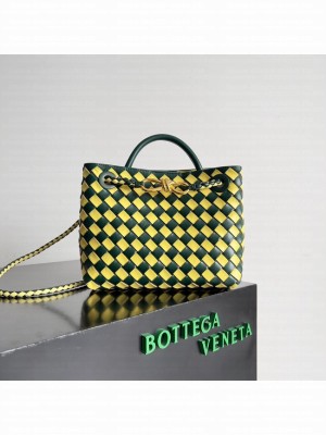 Bottega Veneta Small Andiamo 766014 yellow&green