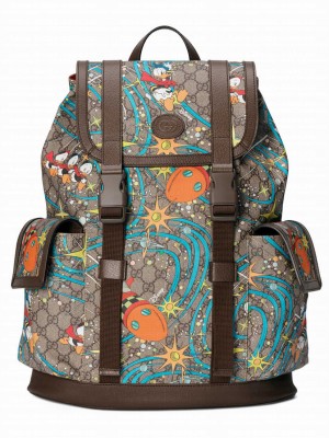 Gucci x Disney medium backpack Dark Coffee