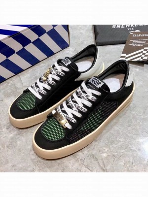 Golden Goose Stardan Mesh Sneaker Black/Green Spring/Summer 2021 Collection 24