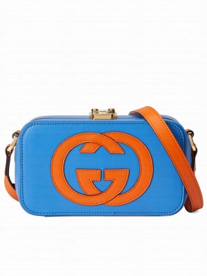 Gucci Interlocking G Mini Bag 658230 Blue