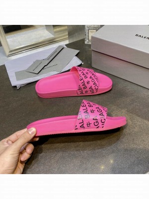 Balenciaga Unisex Pool Slide Sandal 2021 Collection 013