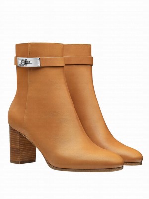 Hermes Women's Saint Germain Ankle Boot Coffee