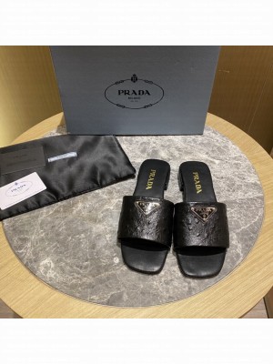 Prada Flat slides sandals 2022 Collection 08