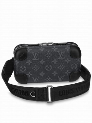 Louis Vuitton Horizon Clutch M45579 Black