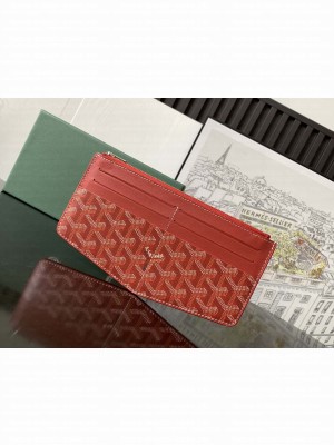 Goyard Insert Louise Wallet Red