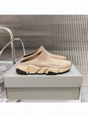 Balenciaga Unisex Speed Recycled Knit Mule Slip-On Sneakers 05
