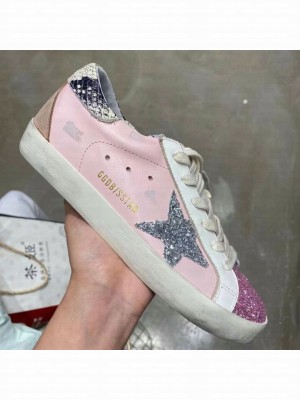 Golden Goose GGDB Calfskin Sequins Sneaker Pink Spring/Summer 2021 Collection 18