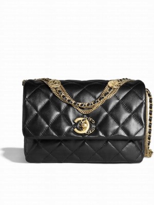 Chanel Mini Flap Bag AS3378 Black