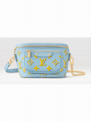 Louis Vuitton Mini Bumbag M83694 Baby Blue