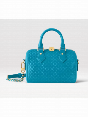 Louis Vuitton Speedy Bandouliere 20 M22595 Blue