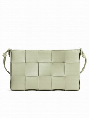 Bottega Veneta Cassette Pouch On Strap 730543 Gray
