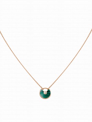 Cartier Women's Amulette De Cartier Necklace, XS Model Green