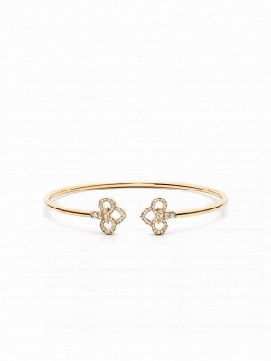 Tiffany Women's Wire Bangle Golden