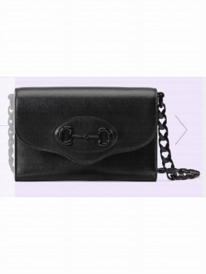 Gucci Horsebit 1955 mini bag 724713 Black