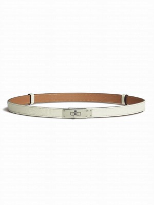 Hermes Kelly 20 Belt White
