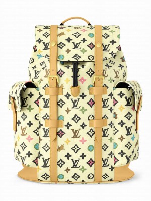 Louis Vuitton Christopher MM M25240 Cream