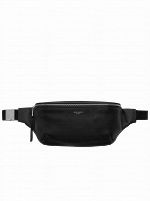 Saint Laurent Leather Waist Bag 505671 Black
