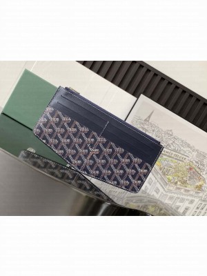 Goyard Insert Louise Wallet Navy Blue