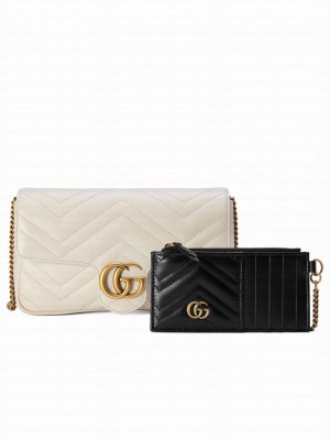 Gucci GG Marmont Mini Bag 751526 Cream