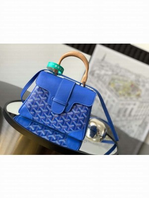 Goyard Saïgon Souple Mini Bag blue