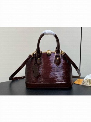 Louis Vuitton Epi grained leather Alma BB M40301 Wine