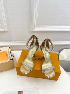 Louis Vuitton Sparkle 9.5cm Heel Sandals 2023 018