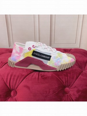 DOLCE & GABBANA NS1 SLIP ON SNEAKERS IN MIXED MATERIALS 2022 014