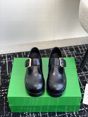 Bottega Veneta Women's Trek Mary-Jane Black