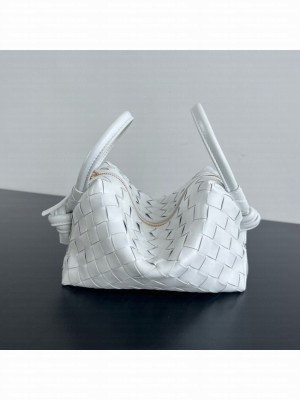 Bottega Veneta Loop Top Handle 796615 white