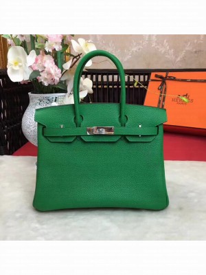 HERMES ROUGE GRENADE  BIRKIN BAG 2017 CLASSIC STYLE TOGO CALFSKIN 10