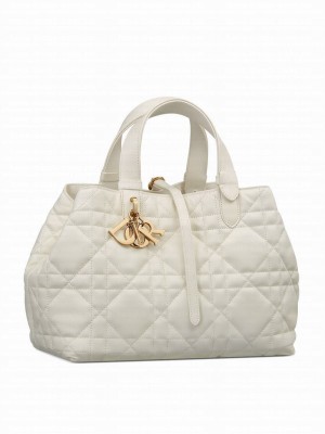 Christian Dior Medium Dior Toujours Bag Cream