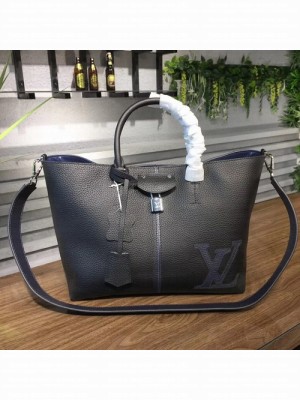 Louis Vuitton Pernelle 31cm Bag Taurillon Leather Canvas Fall/Winter 2017 Collection M54778, Noir