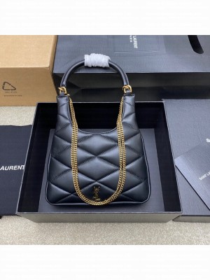 Saint Laurent SADE HOBO IN LAMBSKIN 793608 black