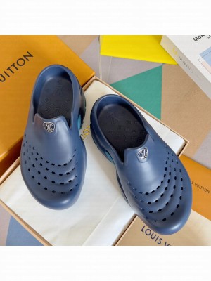 Louis Vuitton Man's LV Shark Clog Navy