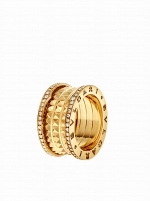 Bvlgari Ring B . ZERO 1 Golden