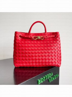 Bottega Veneta Medium Andiamo 766016 red
