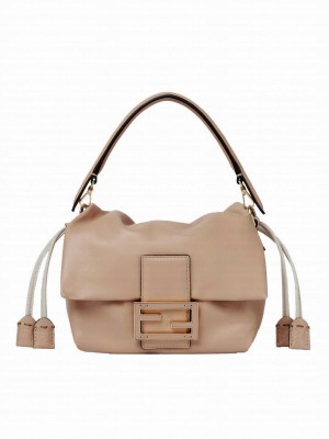 Fendi Mamma Baguette Small Nappa Leather Mini Bag 8BS105 Pink