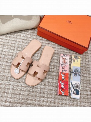 Hermes Oran Flat Slide Sandals 2023 Collection 090