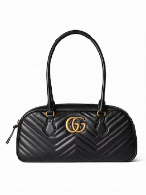 Gucci GG MARMONT MEDIUM TOP HANDLE BAG 795218 black