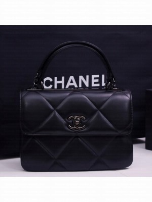 CHANEL small Flap Bag With Top Handle 92236-4