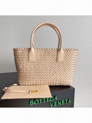 Bottega Veneta Small Cabat 730297 light praline